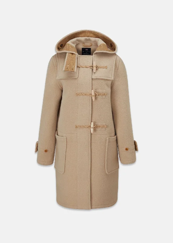 Women's Original Monty Duffle Coat Natural Double-Layered Wool Coat