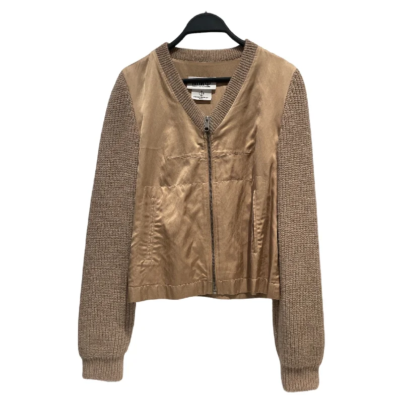 MM6/OPENING CEREMONY/Souvenir Jkt/S/Cotton/BEG/ Sleek Satin Bomber