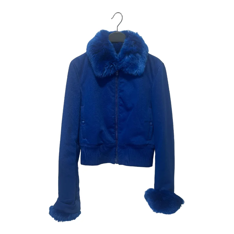 GIVENCHY/Blouson/30/Cotton/BLU/ Hooded Winter Bomber