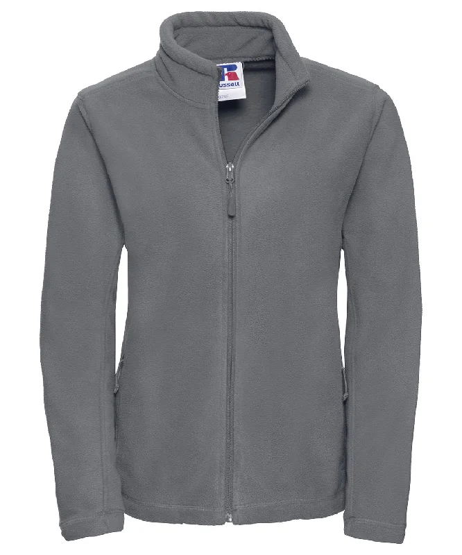 Convoy Grey - Women's full-zip outdoor fleece Side Button Overalls