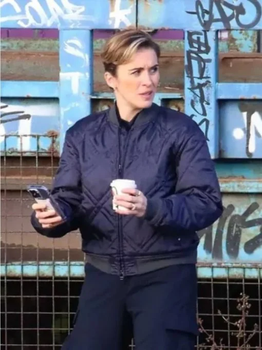 Alex Rider Season 3 Vicky McClure Bomber Jacket Soft Touch Bomber
