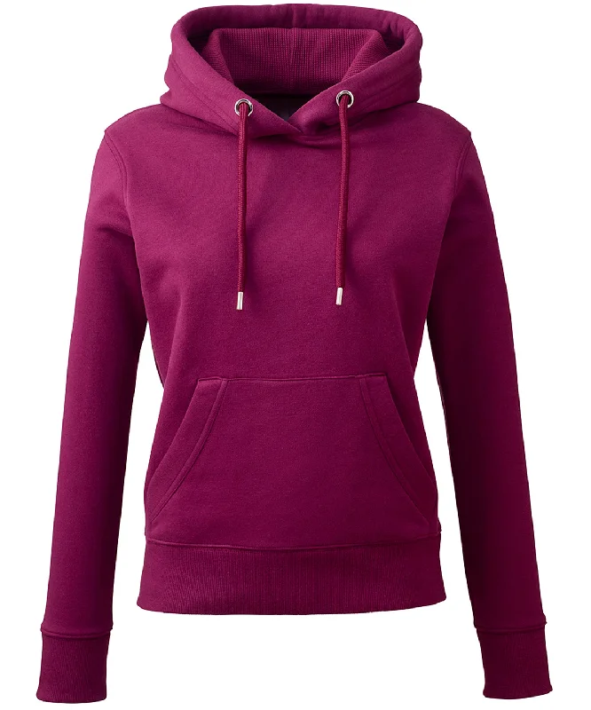 Burgundy - Women's Anthem hoodie Vintage Wash Jumpsuit