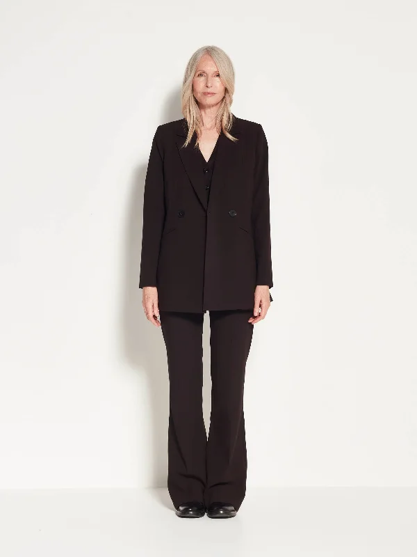Bernadette Blazer (Foundation Suiting) Black Chic Belted Romper