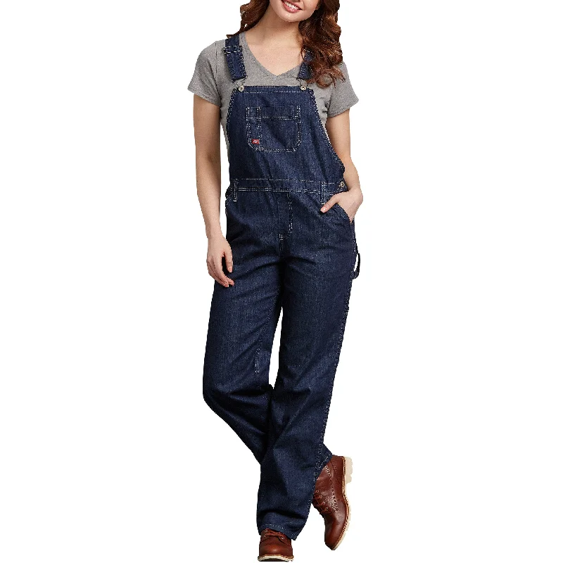 Dickies' Women's Denim Bib Overall - FB206 Relaxed Tencel Overalls