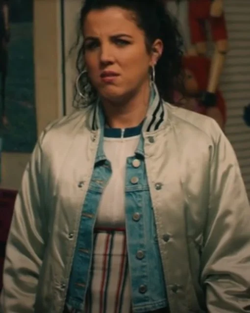 Derry Girls S03 Jamie-Lee O’Donnell Bomber Jacket Chic Color Block Bomber