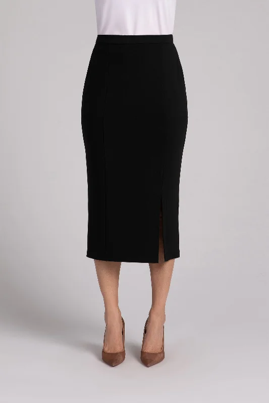 Hepburn Skirt | Black Soft Corduroy Jumpsuit