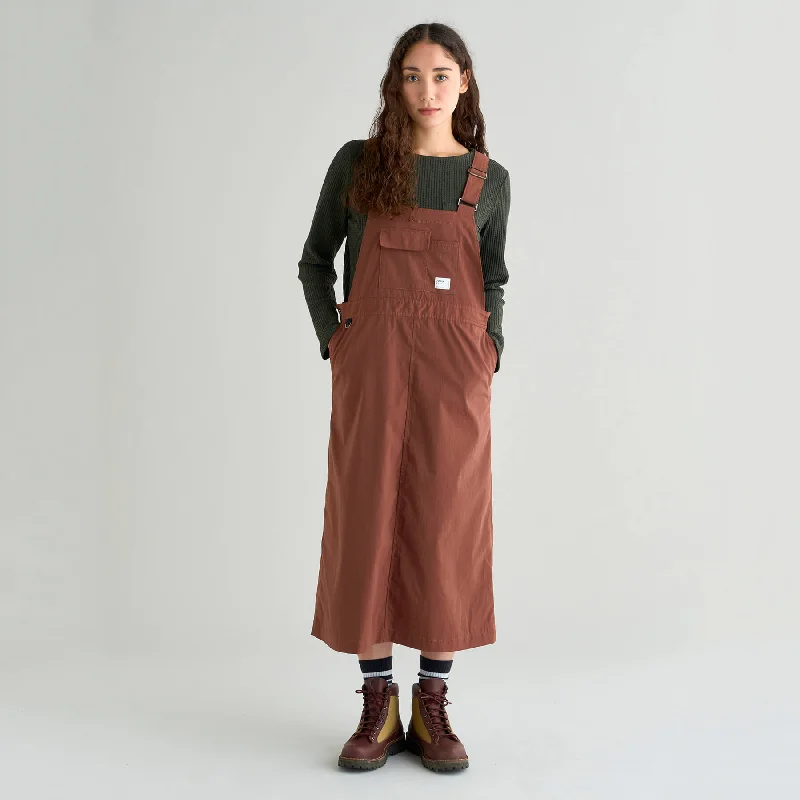 HINOC RIPSTOP FIELD OVERALLS SKIRT W(WOMEN) Cozy Sherpa Overalls