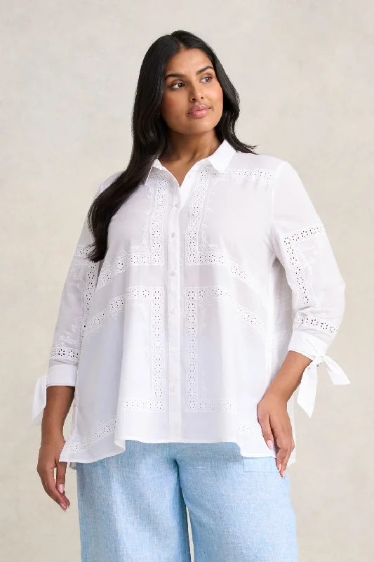 Cotton Embroidered Shirt Soft Cotton Romper
