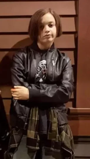 Paper Girls Mac Coyle Leather Jacket All-Season Bomber Coat
