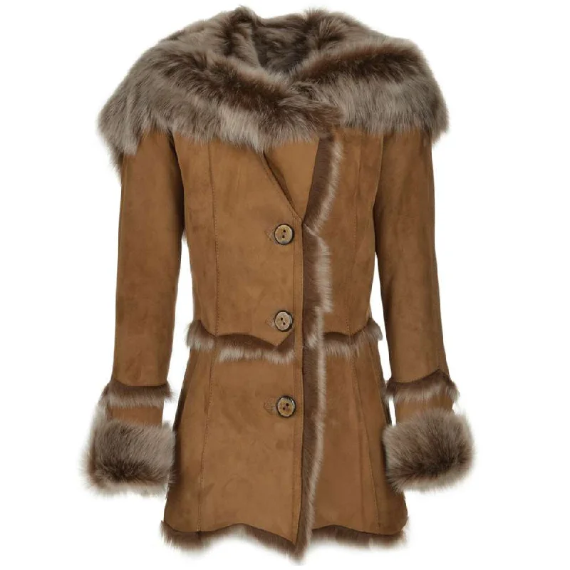 Penny Lane Hippie Style Shearling Leather Coat Hoodie Women Satin Jacket Silk Jacket Chiffon Jacket