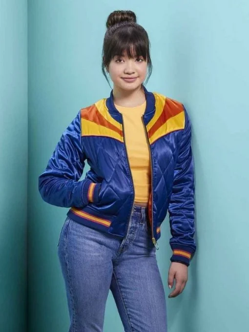Peyton Elizabeth Lee Prom Pact 2023 Satin Jacket Soft Fleece Bomber