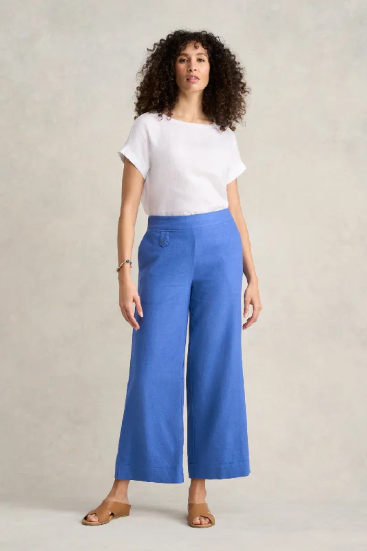Pocket Detail Wide Leg Pant Corduroy Flared Overalls