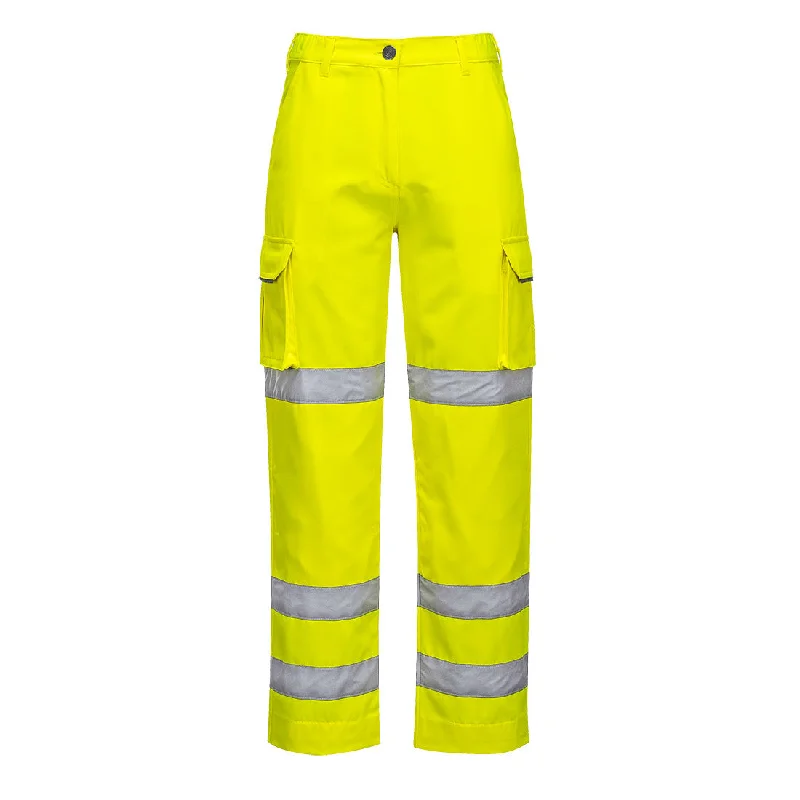 Portwest LW71 Ladies Hi-Vis Trousers Adjustable Fit Overalls