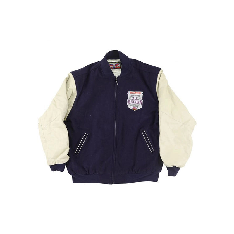 Super Bowl All Madden Jacket Minimalist Black Bomber