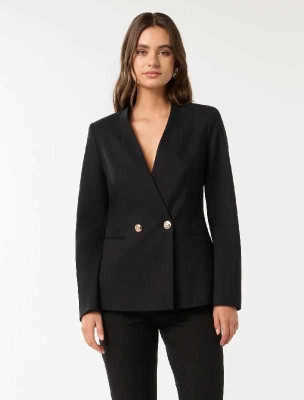 Taylor Double Breasted Blazer Functional Cargo Overalls