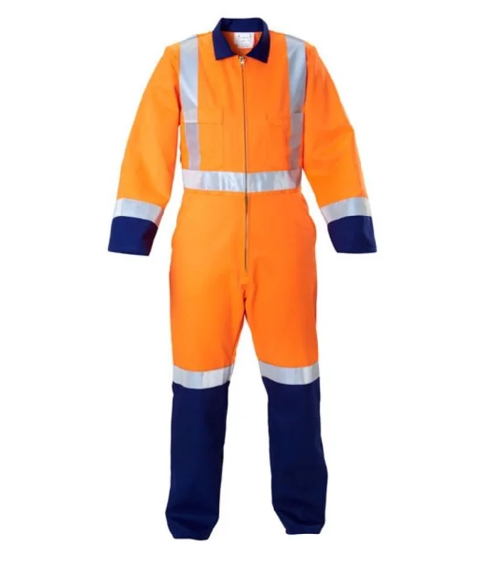 TTMC Polycotton, Zip Overall Soft Knit Jumpsuit