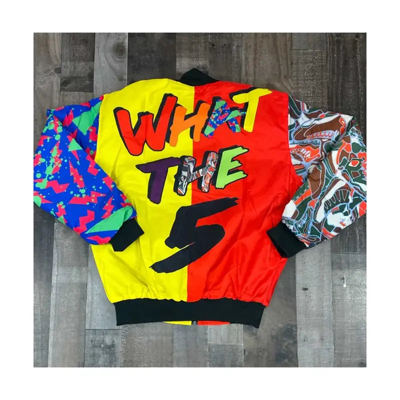 What The 5s Bomber Jacket Chic Monochrome Bomber