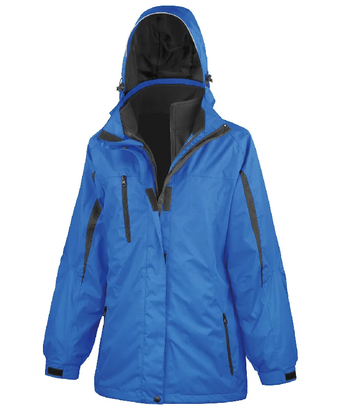 Result R400F Women's 3-in-1 Softshell Jacket Relaxed Corduroy Romper