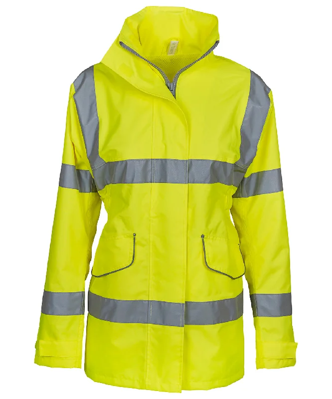 Yoko YK028 Women's Hi-Vis Executive Jacket Soft Cotton Romper