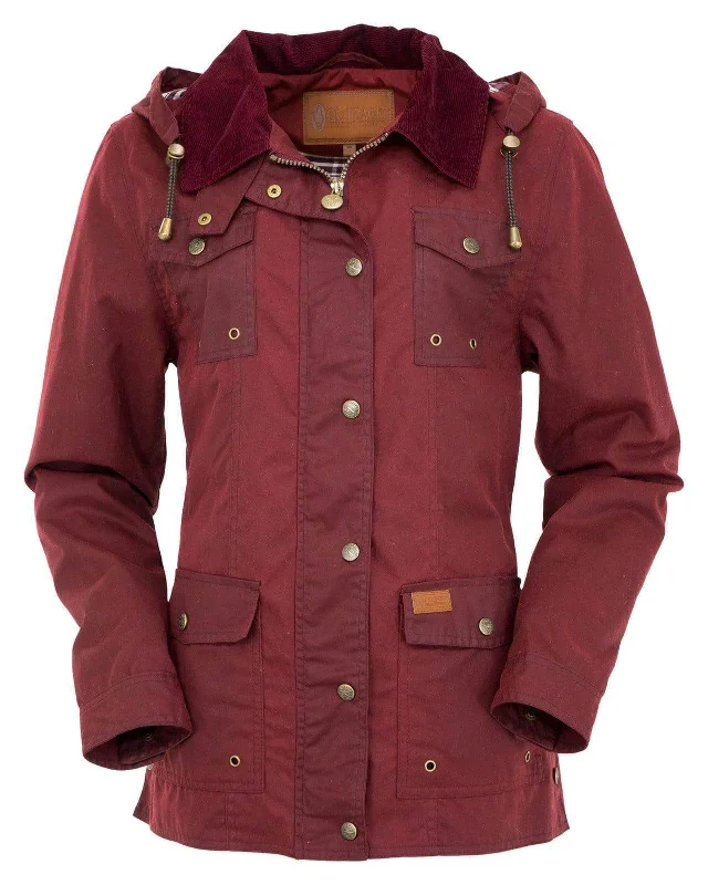 Women’s Jill-A-Roo Oilskin Jacket Ribbed Jacket Pleated Jacket Ruffled Jacket