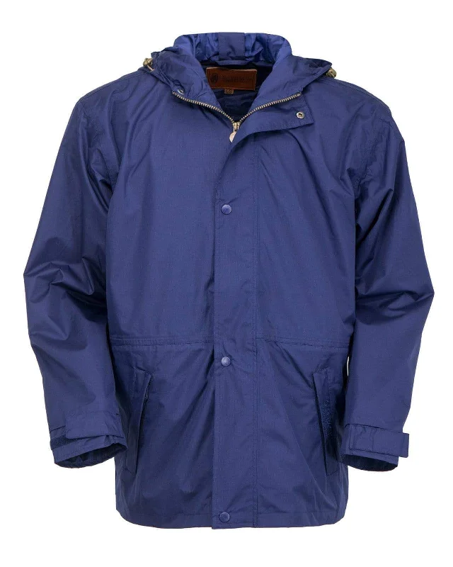 Pak-A-Roo Parka Denim Fabric Leather Fabric Suede Fabric
