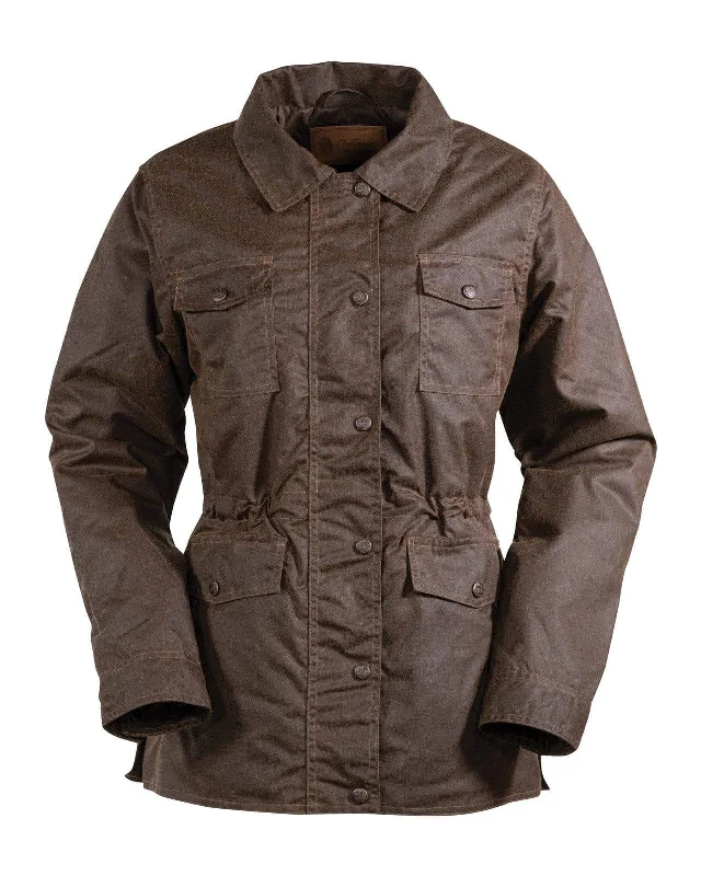 Women’s Taree Jacket Zippered Front Buttoned Front Snap Front