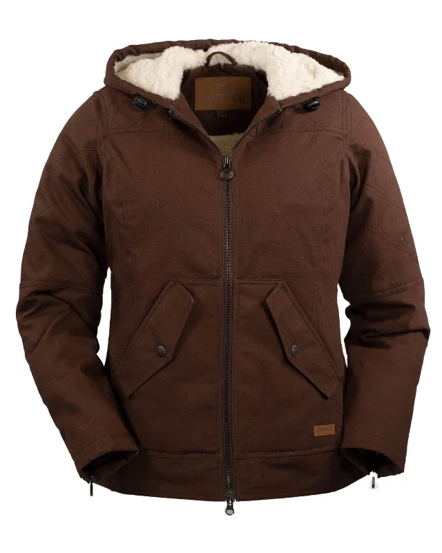 Women’s Heidi Canvas Jacket Fleece Fabric Down Fabric Feather Fabric