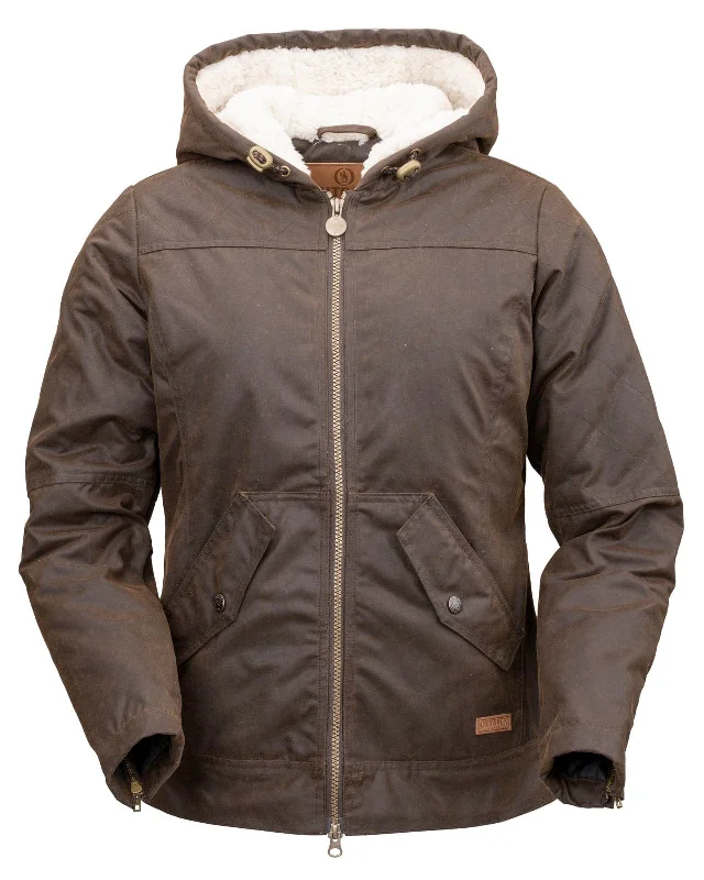 Women’s Heidi Wax Cotton Jacket Wool Jacket Cashmere Jacket Tweed Jacket