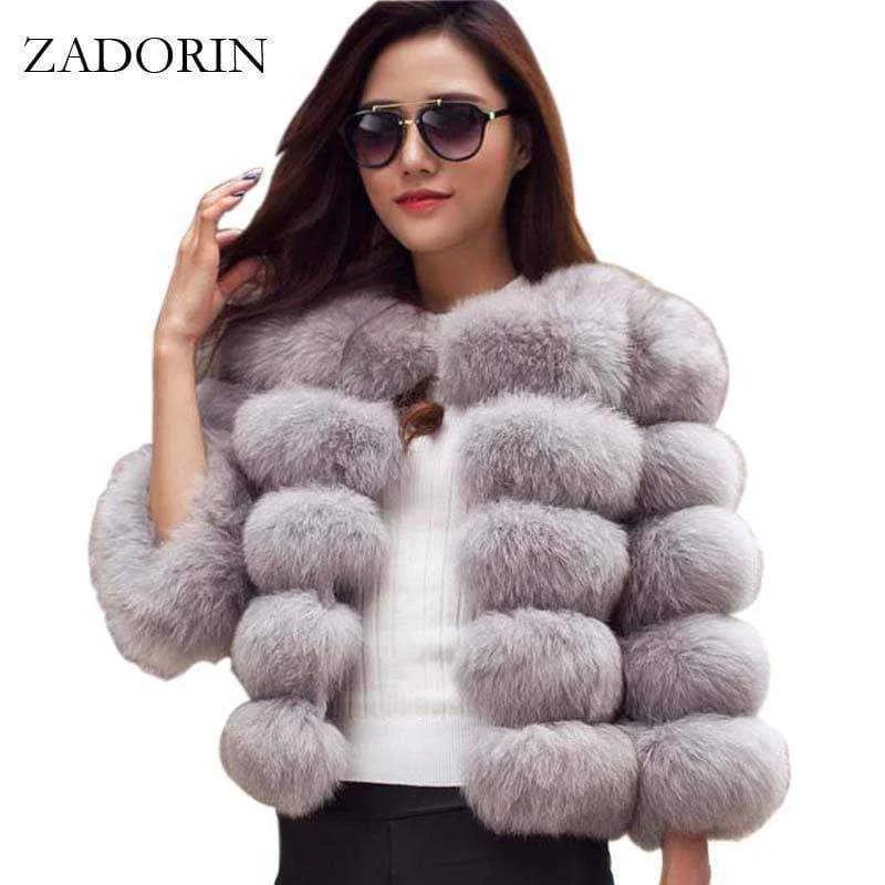 S-3XL Winter Mink Fur Fashion Women Coat Knit Jacket Woven Jacket Fleece Jacket