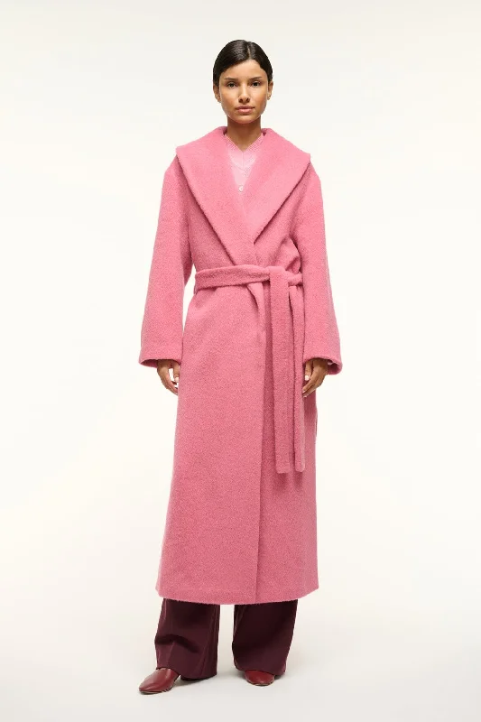 DAKOTA COAT | DAMASK PINK Mesh Jacket Canvas Jacket Denim Jacket