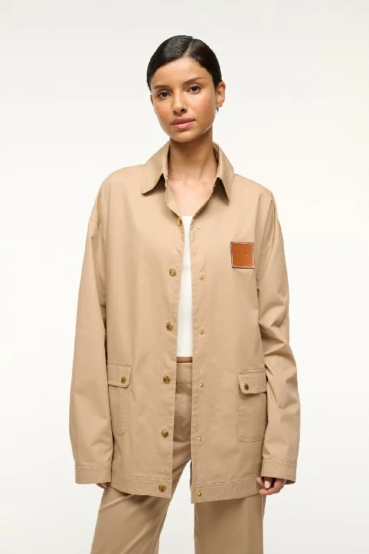 ESTERO JACKET | KHAKI Tailored Jacket Straight Jacket A-Line Jacket