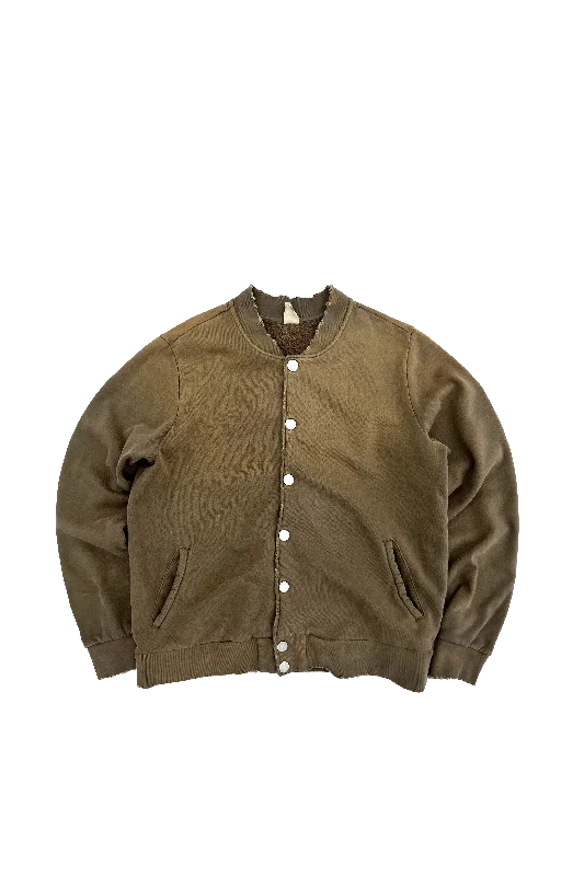 Exclusive Rugged N' Distressed Letterman Jacket - Sepia Print Jacket Jacquard Jacket Embroidered Jacket Exclusive Rugged N' Distressed Letterman Jacket - Sepia Print Jacket Jacquard Jacket Embroidered Jacket