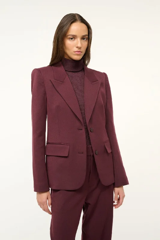 LEXINGTON BLAZER | MERLOT Corduroy Jacket Velvet Jacket Brocade Jacket