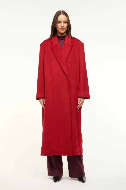 SERGE COAT | ROUGE Satin Jacket Silk Jacket Chiffon Jacket
