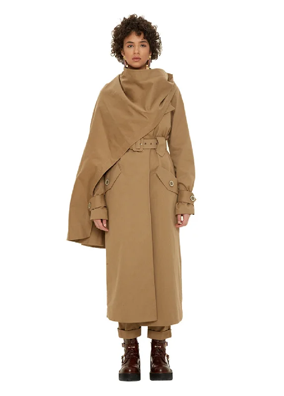 SAFARI TRENCH COAT Recycled Down Jacket