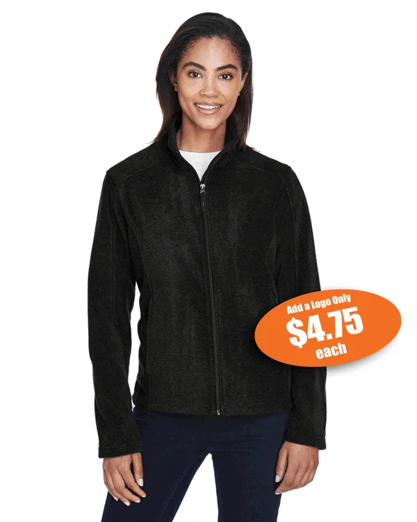 Ladies Core 365 Journey Fleece Jacket Fuzzy Sherpa Pullover