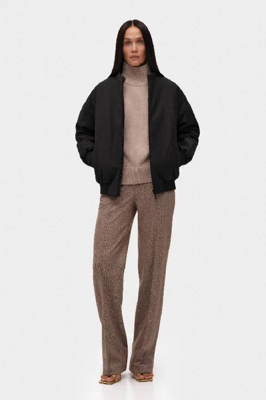 Bomber jacket Warm Hooded Poncho