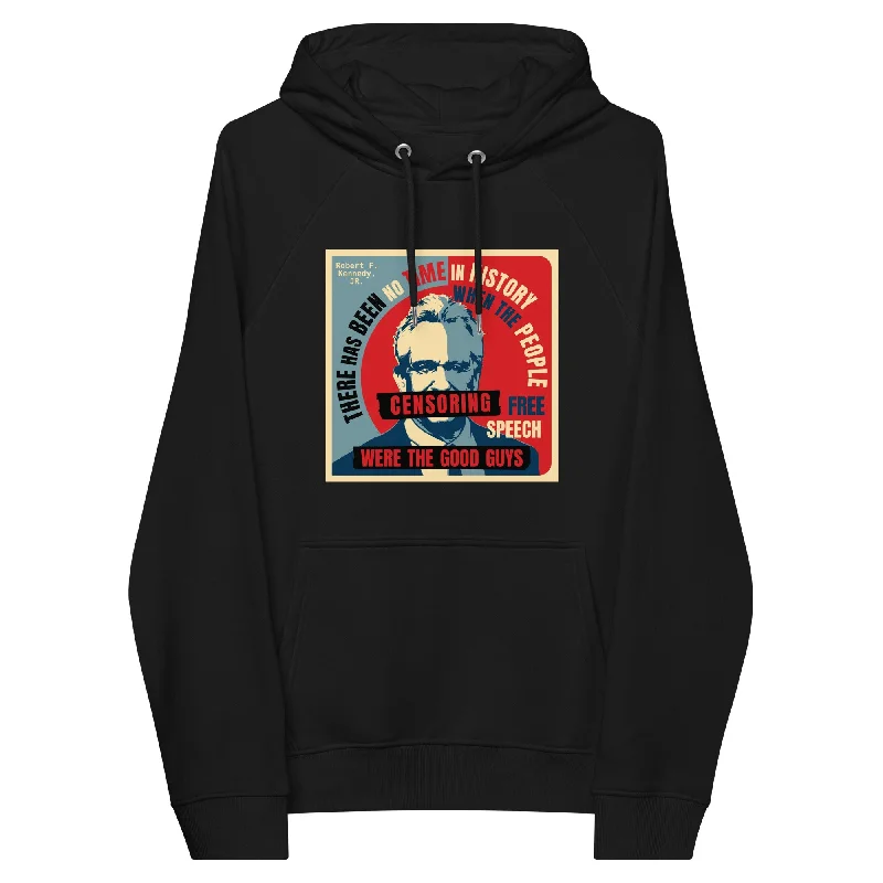 Free Speech Kennedy Unisex Hoodie Thick Layered Jacket
