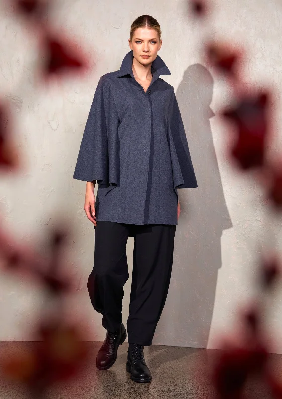 Gabrielle Cape Coat Insulated Snow Jacket