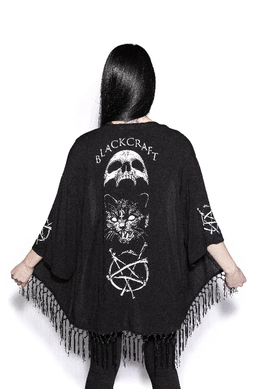Hellcat Totem - Kimono Soft Cashmere Wrap