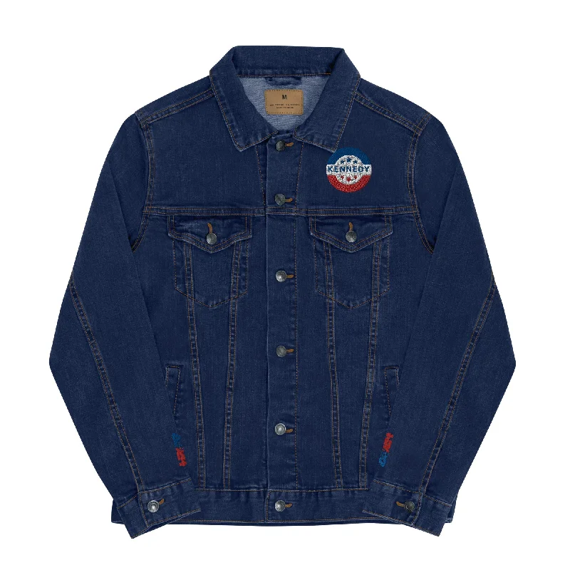 Kennedy Denim Jacket Bold Color Block Coat