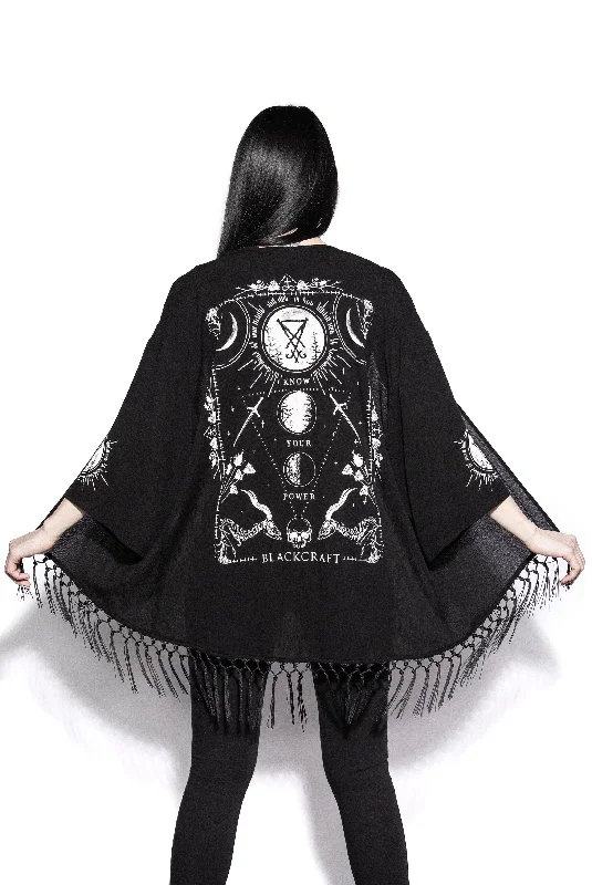 Know Your Power - Kimono Vintage Suede Jacket