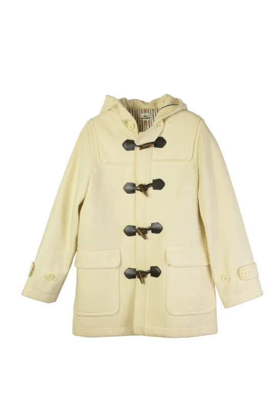 Lacoste Hooded Duffle Coat Classic Trench Coat