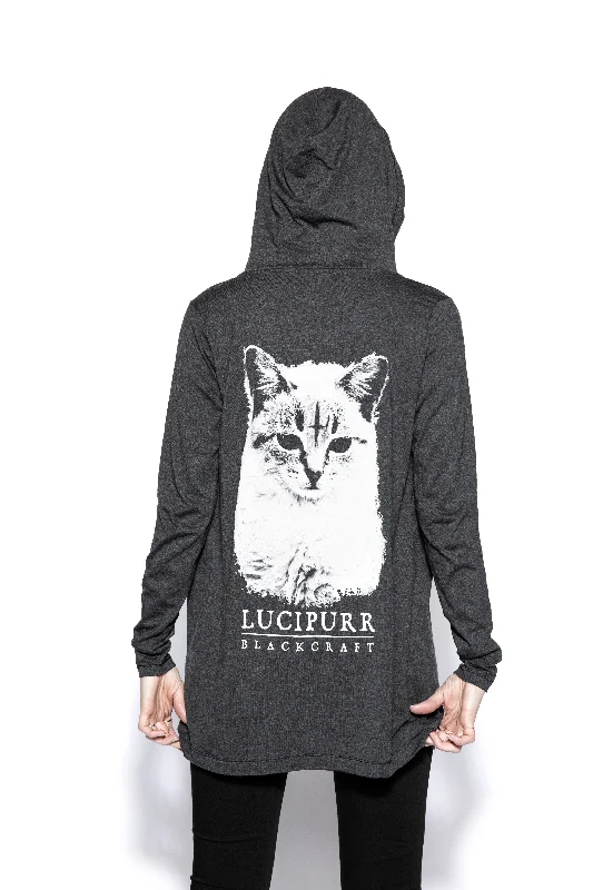 Lucipurr - Cardigan Cropped Fleece Jacket