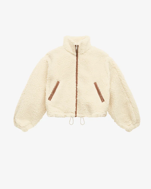 Mackensy coat Puff Shoulder Coat