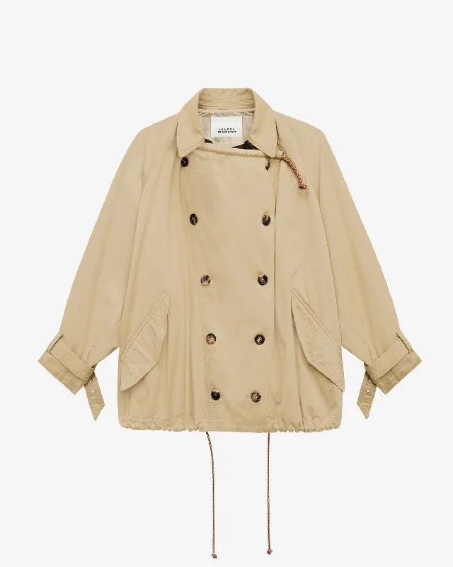 Dusika coat Ruched Sleeve Blazer