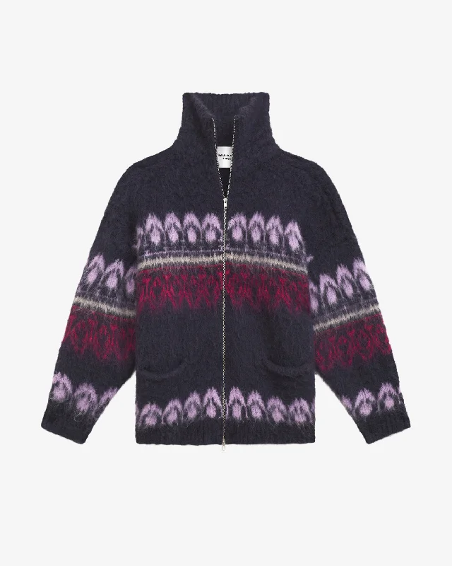 Deloris coat Sporty Zip-Up Jacket