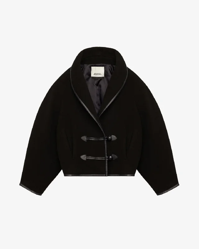 Idelisa coat Luxe Satin Long Coat