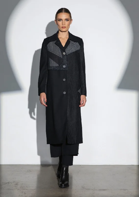 Mauresque Patchwork Coat Streetwear Bomber Jacket