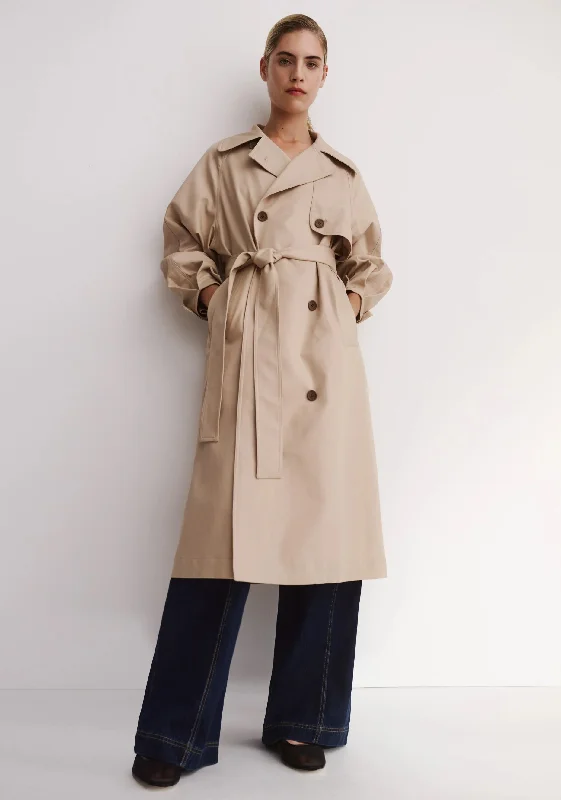 MORRISON Rory Trench Coat Oversized Teddy Coat